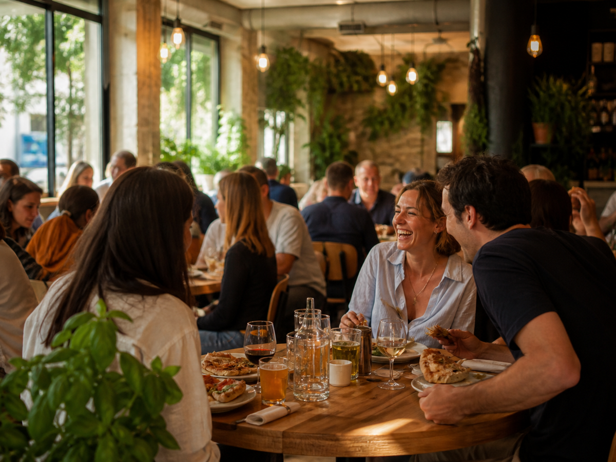La salle conviviale de La Fabbrica